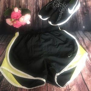 Nike Dri Fit size XS  black yellow running short